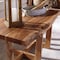 Alaterre Furniture Berkshire Natural Live Edge 42in. Wood Coffee Table AWBB1120 - alternate 2